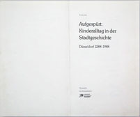 Buchgestaltung 'Kinderalltag in der Stadtgeschichte', Seite 2